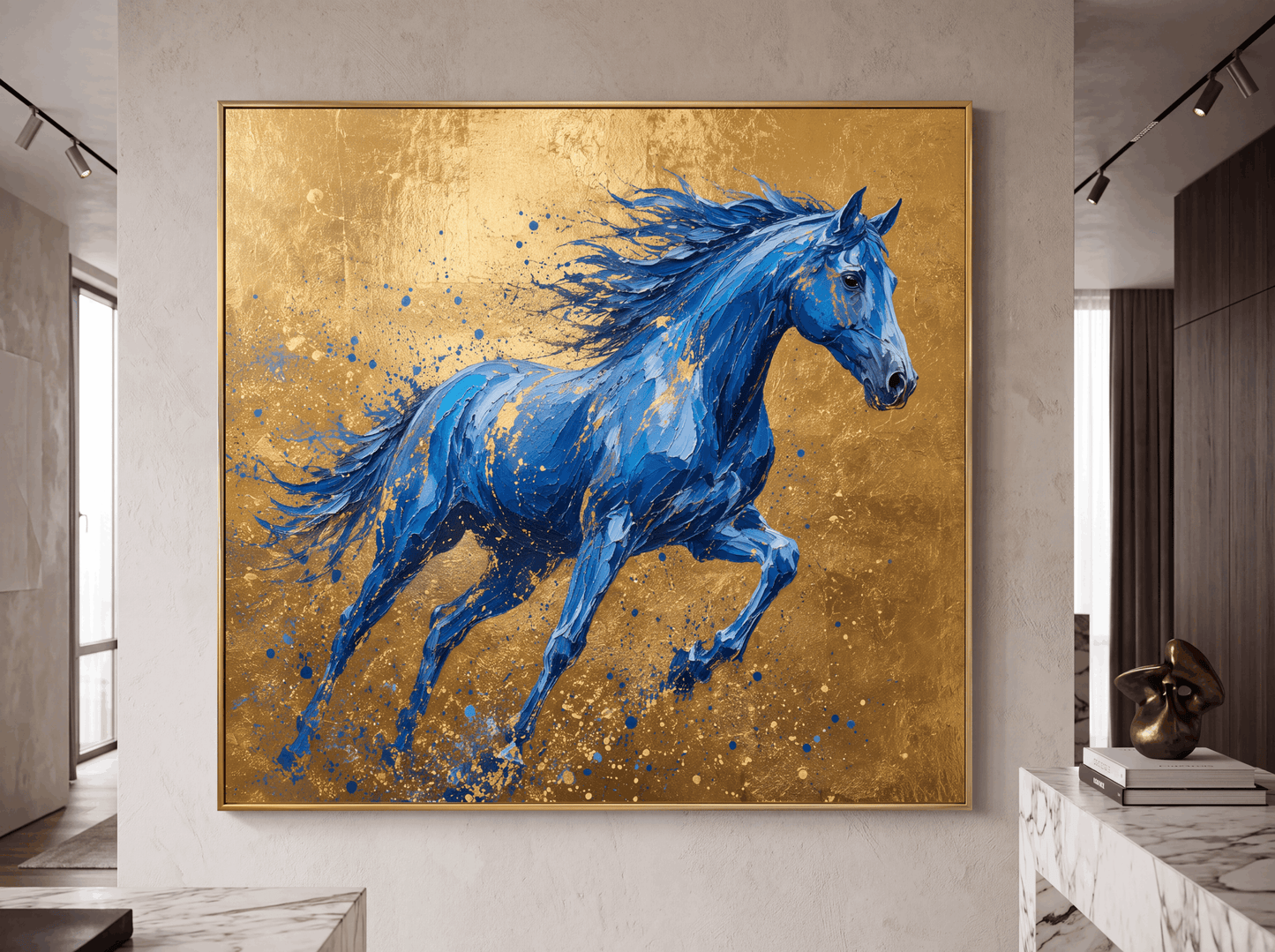 Animal Icons: Golden Horse