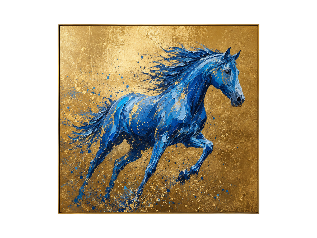 Animal Icons: Golden Horse