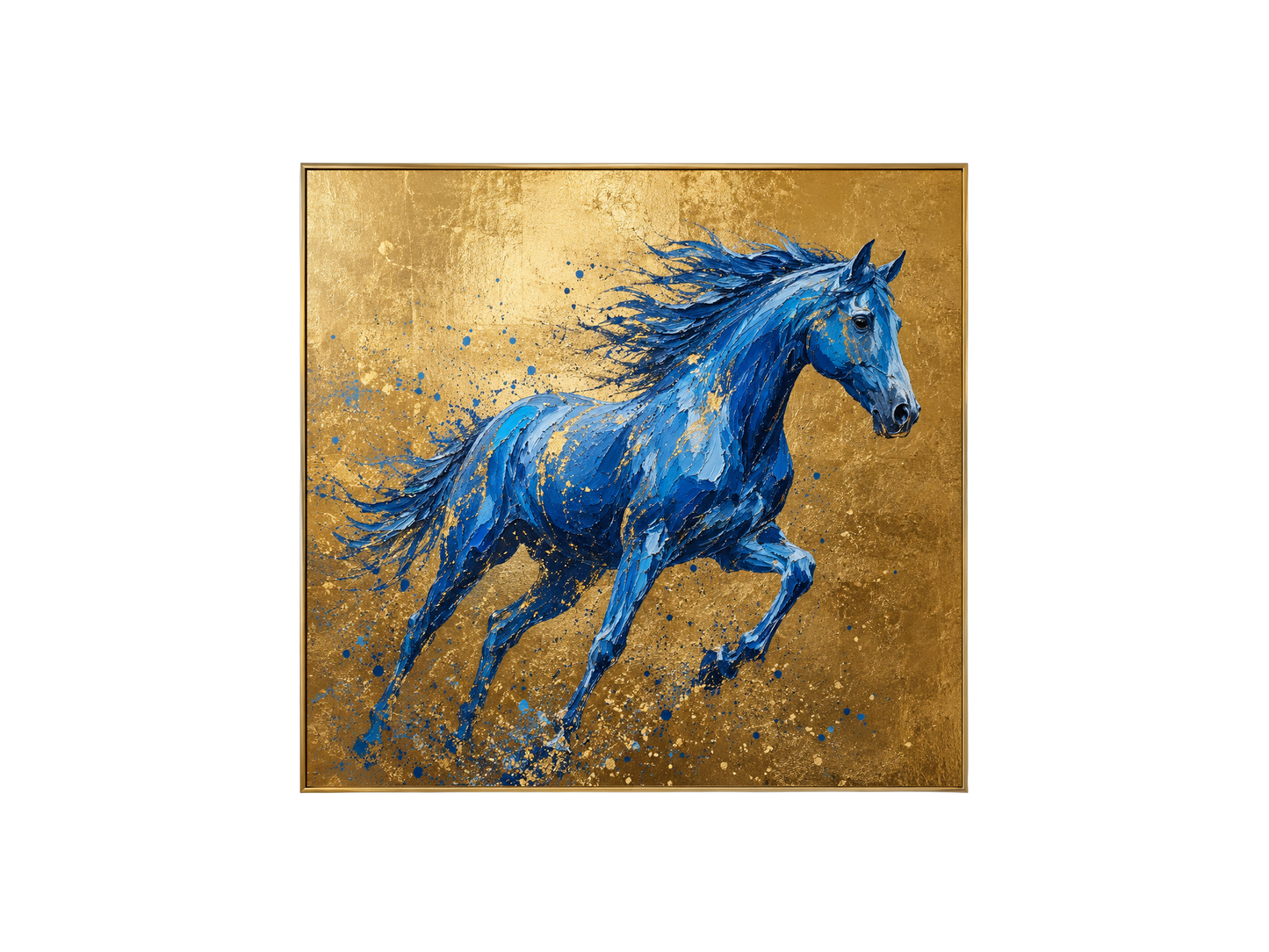 Animal Icons: Golden Horse