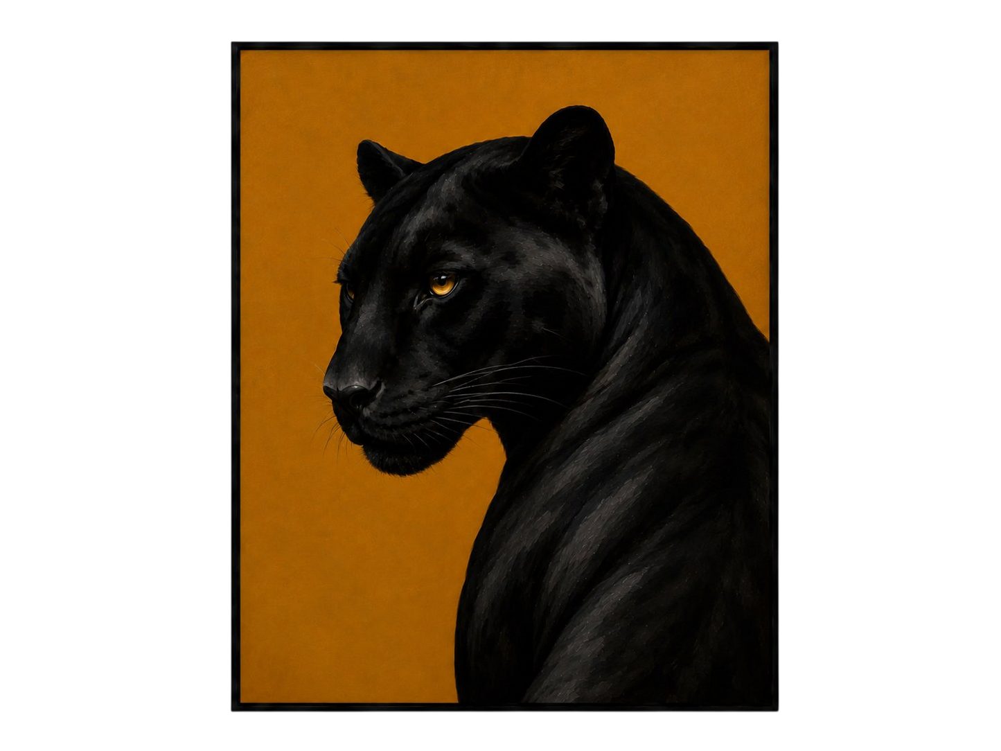 Animal Icons: Black Panther