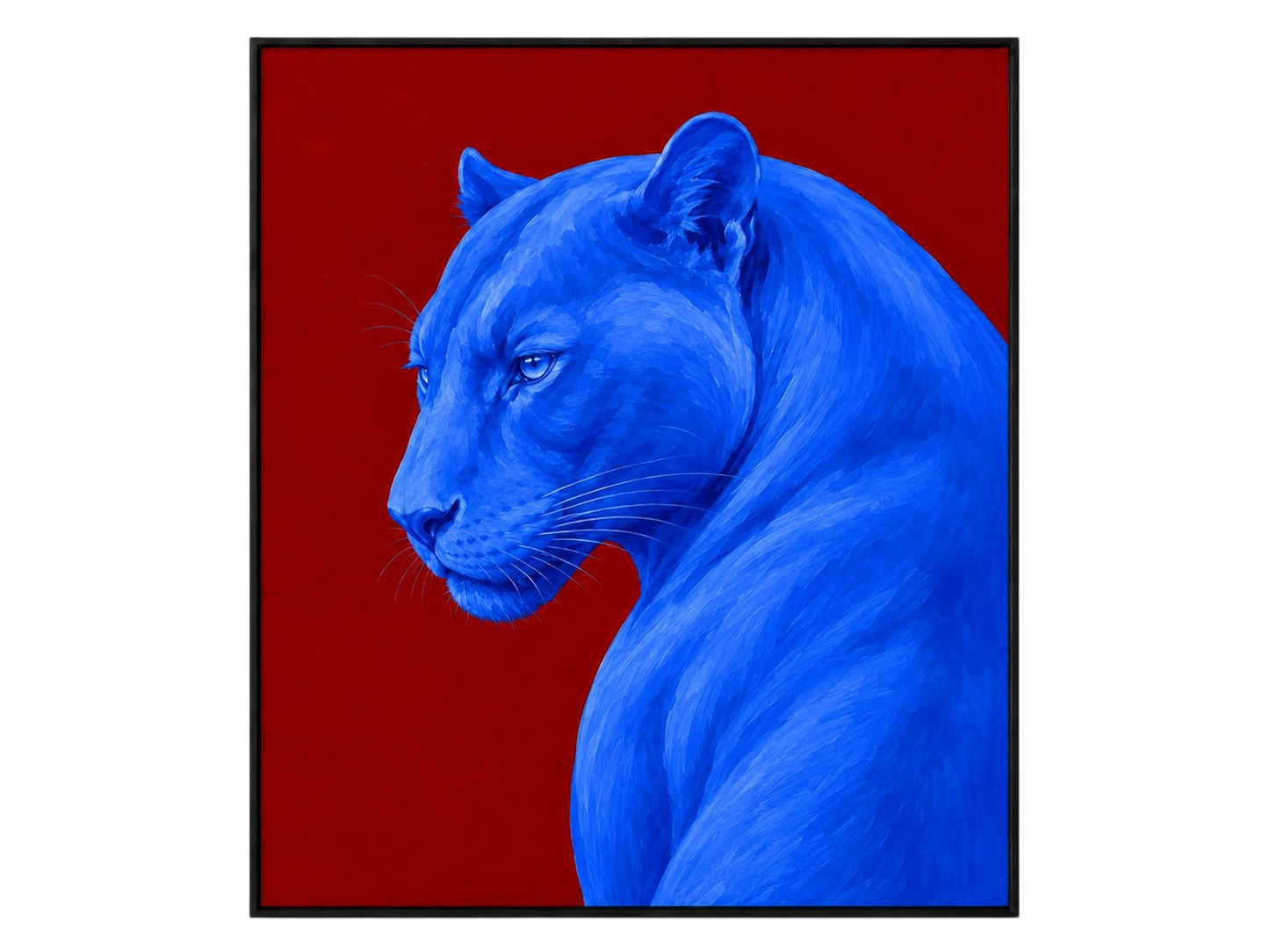 Animal Icons: Cobalt Panther