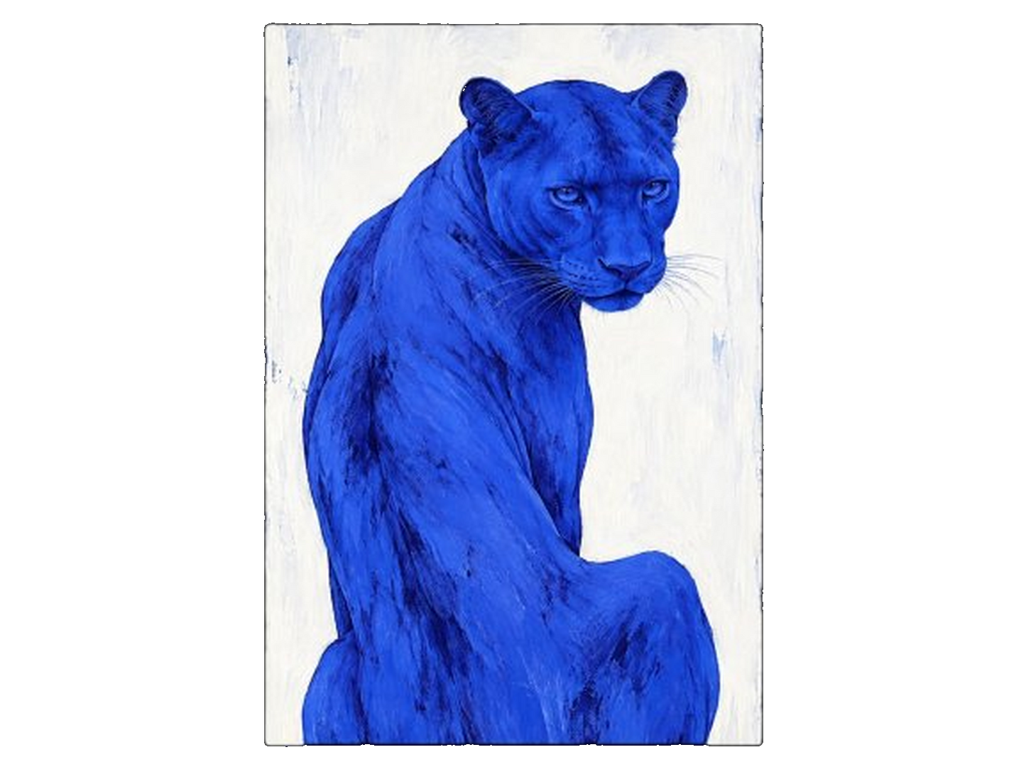 Animal Icons: Blue Panther
